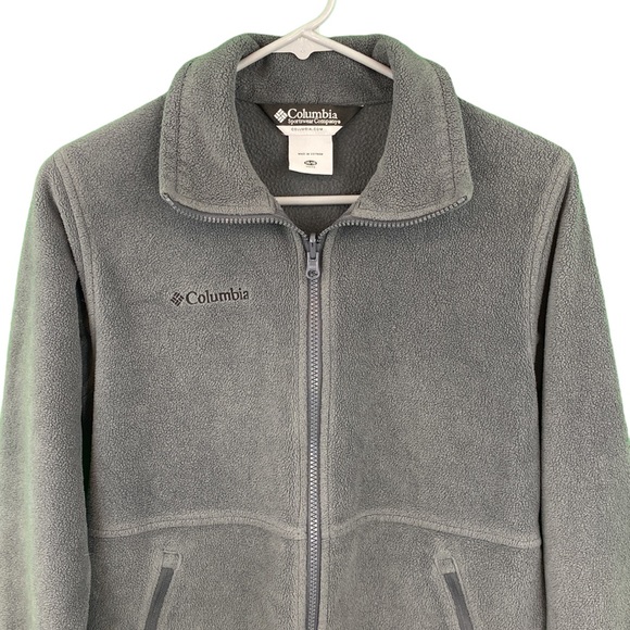 Columbia Unisex Youth Zip Up Fleece Sweater - Picture 3 of 14